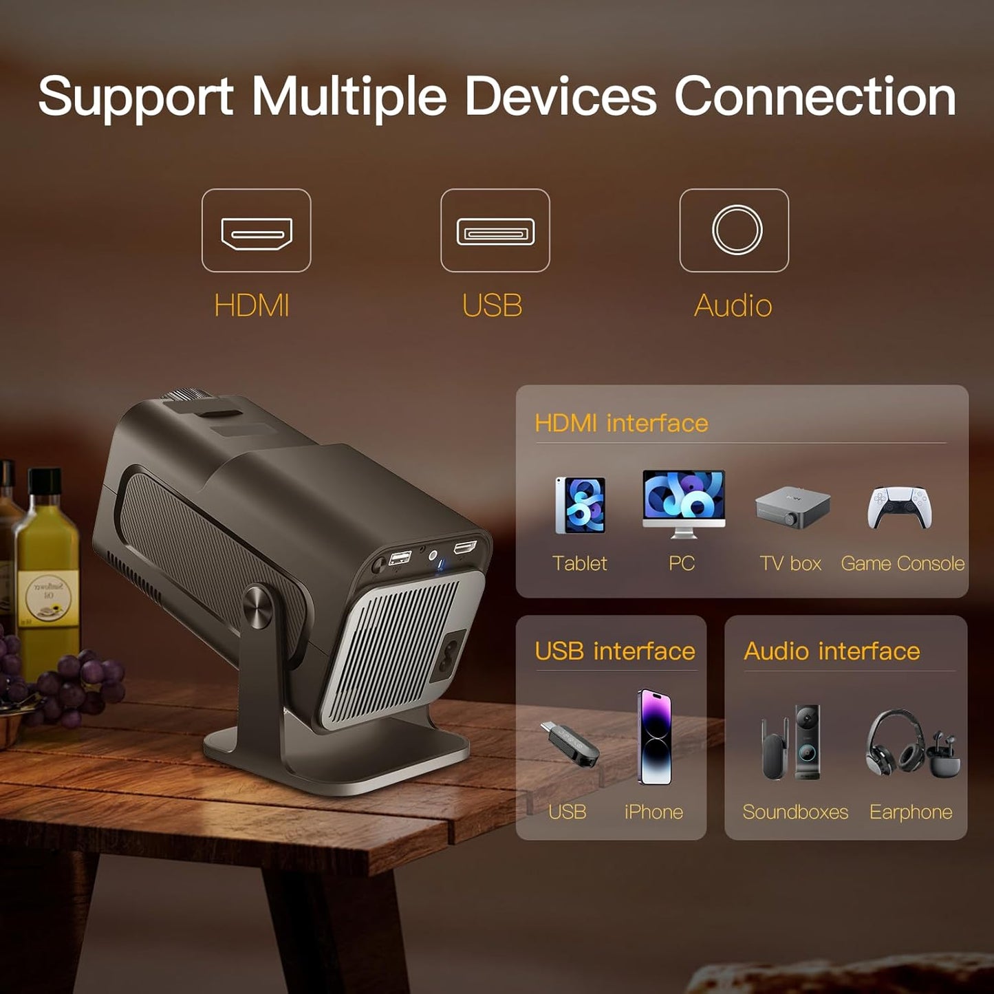 Mini Portable Projector